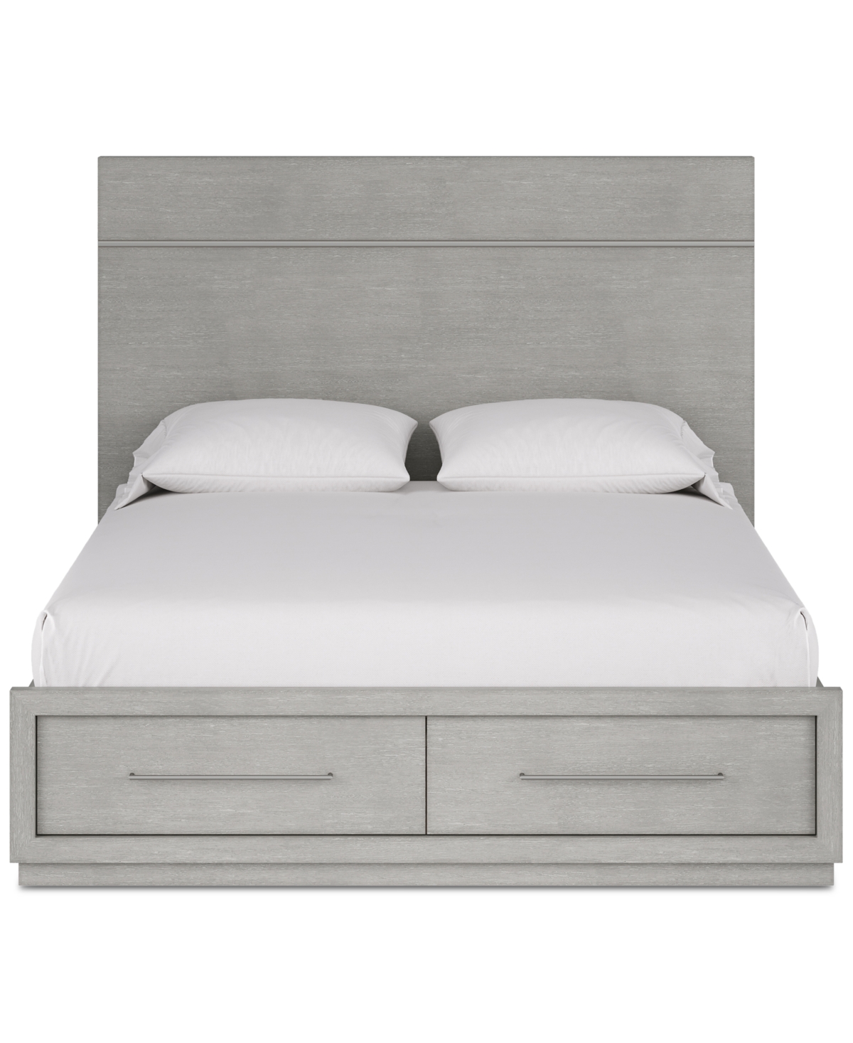 Macy's Tivie California King Storage Bed, Created For  In Grey