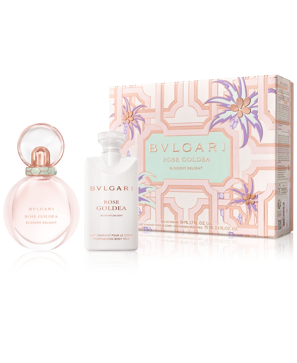 Shop Bvlgari 2-pc. Rose Goldea Blossom Delight Eau De Parfum & Body Milk Gift Set In No Color