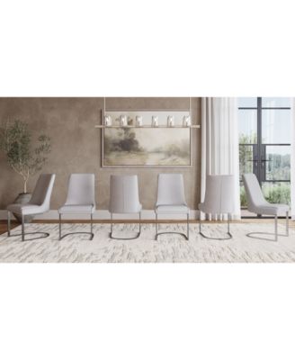 Tivie 6 Pc Dining Chair Set, Created for Macy's