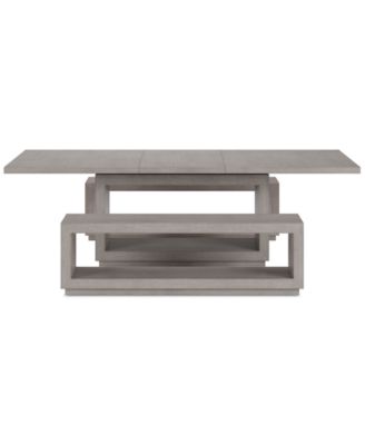 Tivie 3 Pc Dining Set (Rectangular Table + 2 Benches)