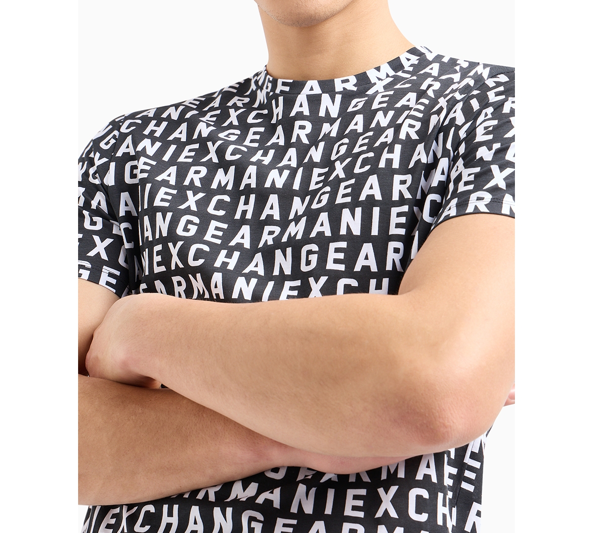 A|X Armani Exchange Men's Regular-Fit Logo Graphic T-Shirt