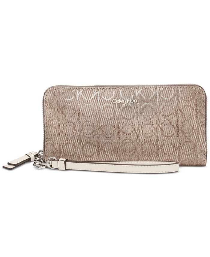 Calvin klein cheap signature wallet