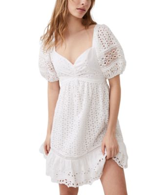 Macys eyelet fashion dress