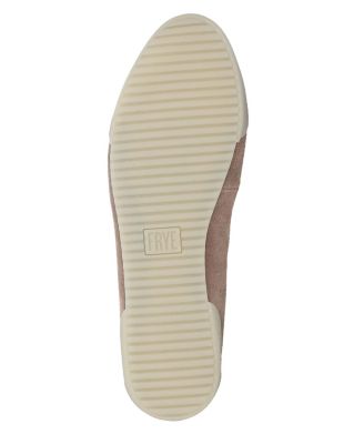 Women's Melanie Skimmer Leather Suede Loafers