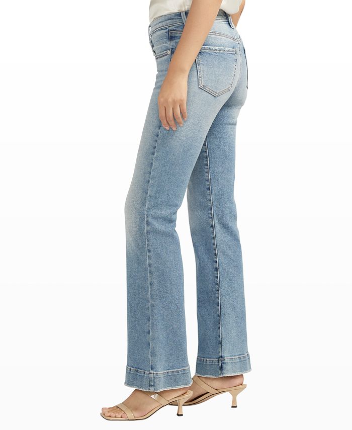 JAG Women's Kait Mid Rise Flare Leg Jeans - Macy's
