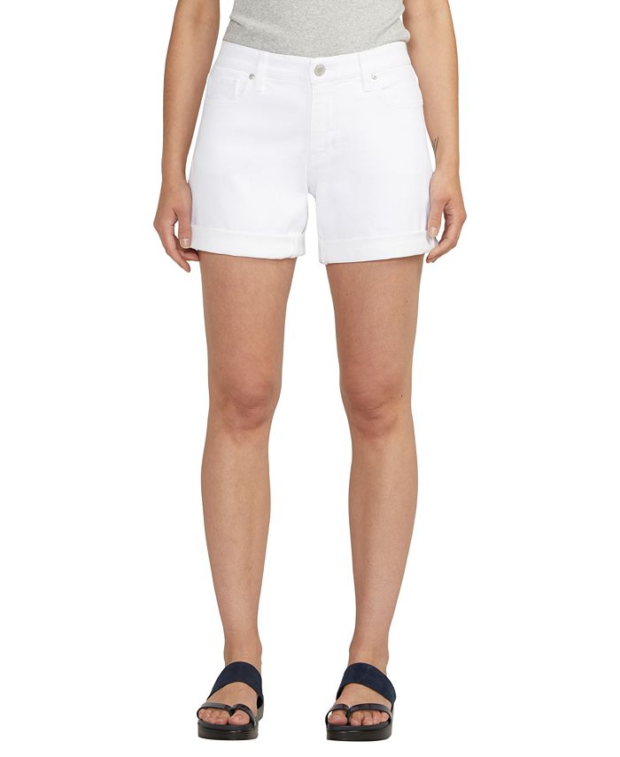 JAG Women's Alex Mid Rise Boyfriend Shorts - Macy's