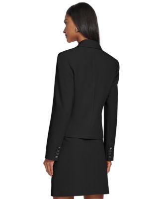Women's Peak-Lapel One-Button Blazer