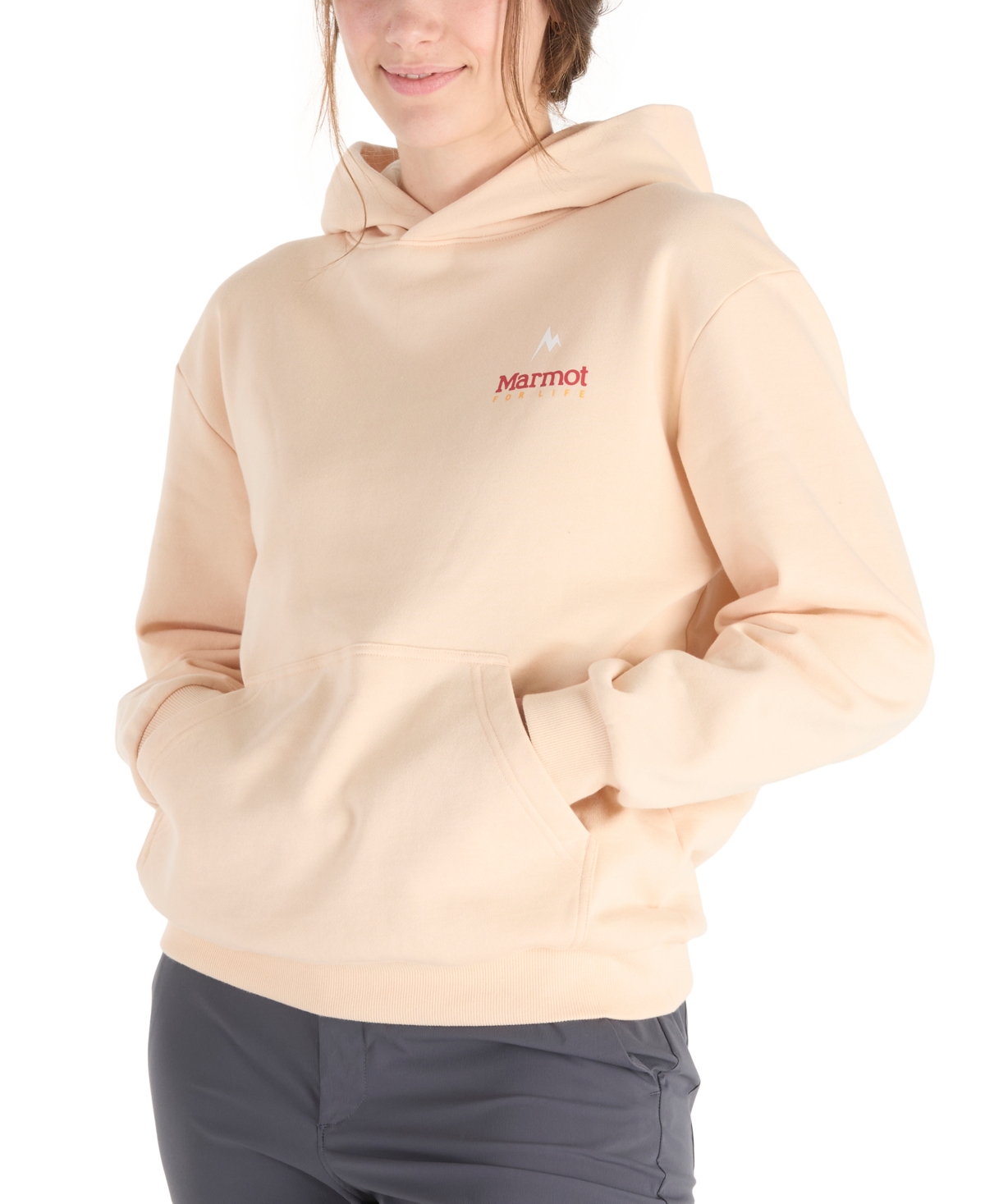 Marmot Women's Marmot For Life Graphic Fleece Hoodie