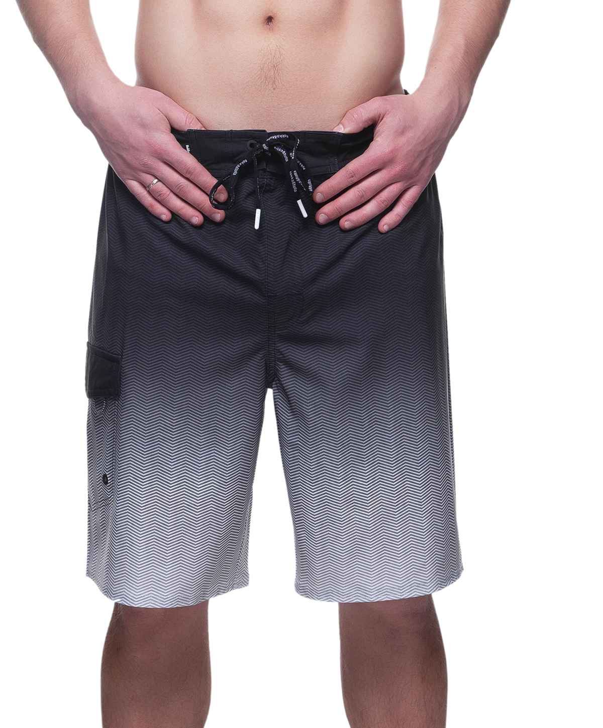 Men's 9" No Liner Board Shorts Elastic Waist Quick Dry Swim Trunks - Summer paradise
