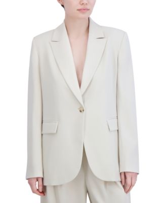 BCBG NEW YORK - Women's Relaxed Peak-Lapel Blazer