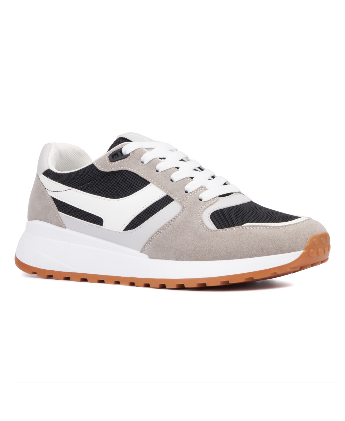 Shop New York And Company Men's Bram Low Top Sneakers In Gray