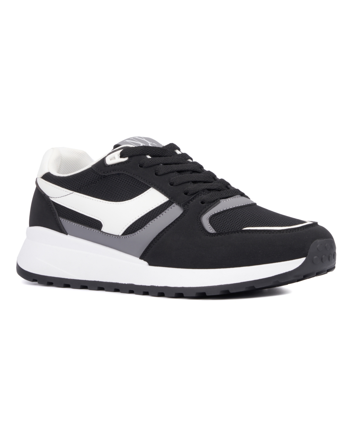 Shop New York And Company Men's Bram Low Top Sneakers In Black