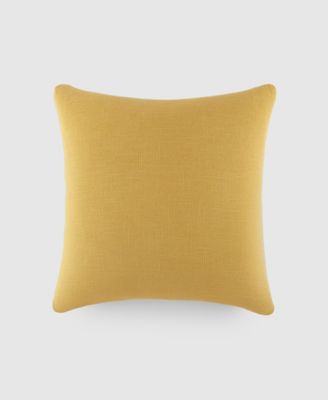 Stone Washed and Distressed Decorative Pillow, 20" x 20"