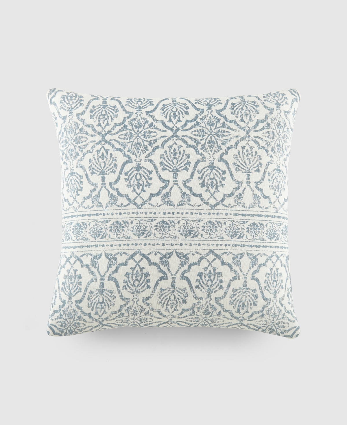 Ienjoy Home Damask Printed Decorative Pillow, 20" X 20" In Light Blue Damask