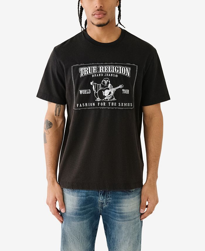 True Religion Men s Short Sleeve Relaxed Vintage Inspired Srs T