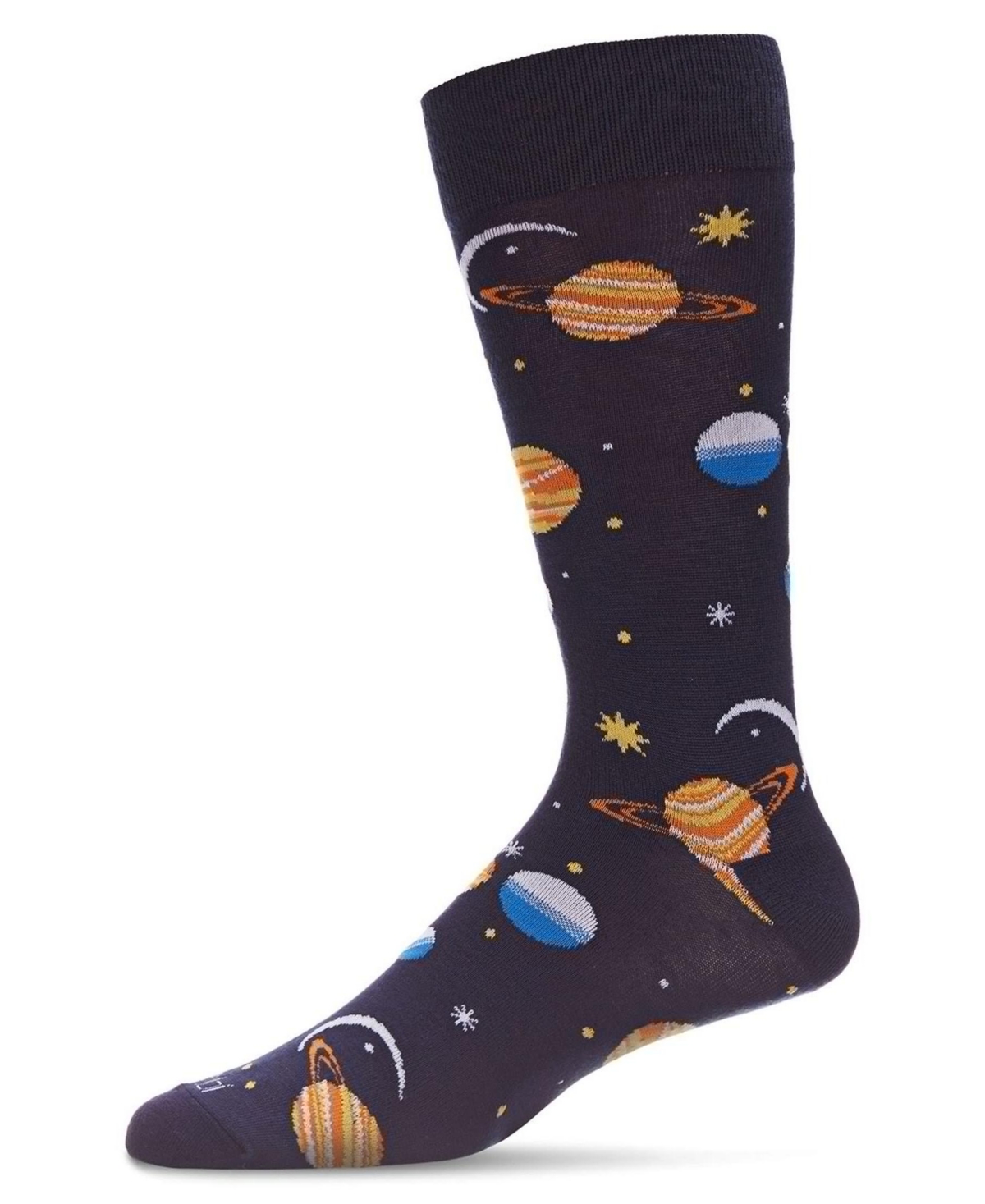 Men's Stellar Outerspace Novelty Crew Socks - Navy