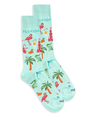 Men's Destination Rayon from Bamboo Novelty Crew Socks