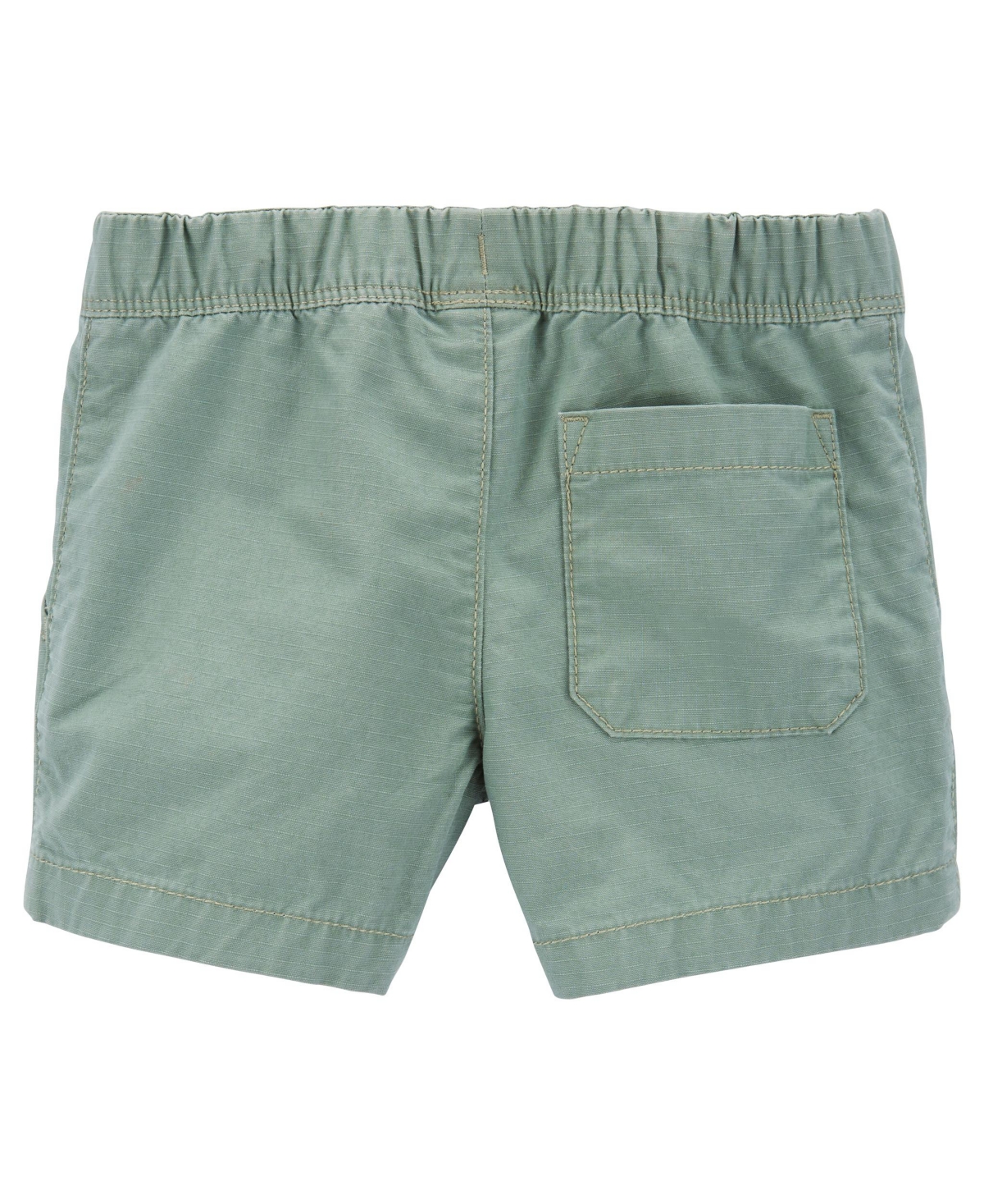 Shop Carter's Toddler Pull On Canvas Shorts In Green