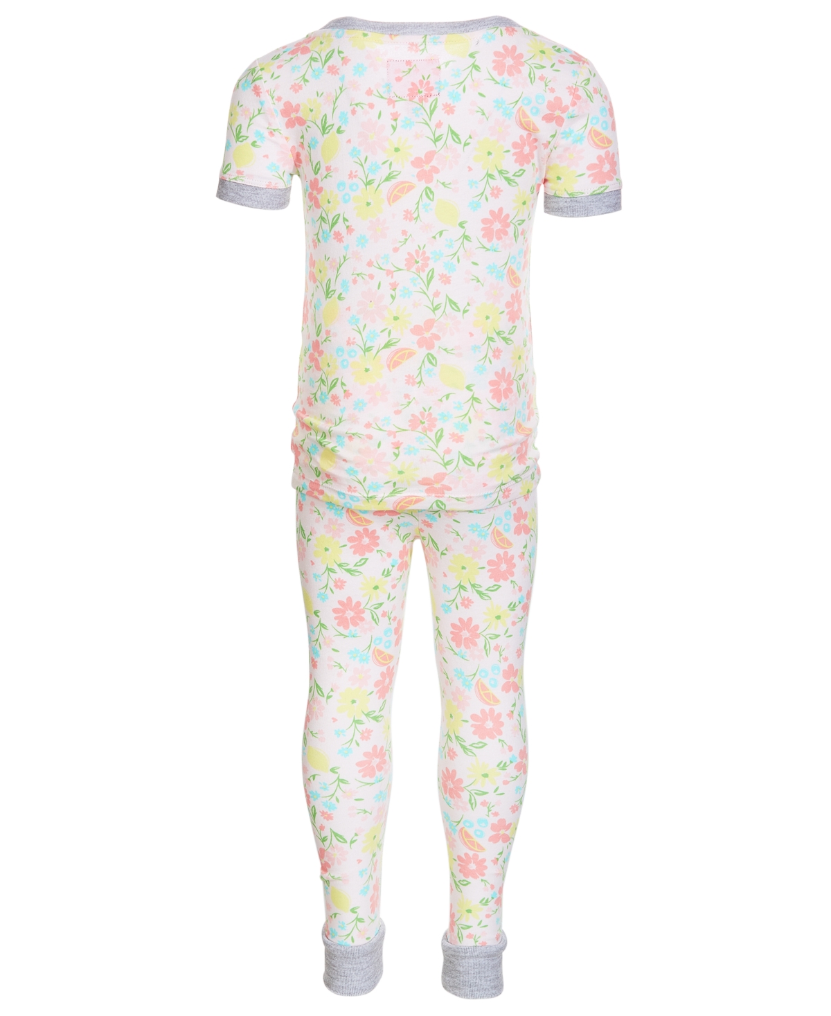 Family Pajamas Toddler Snug FitPajamas Set, Created for Macy's - Floral Fruits