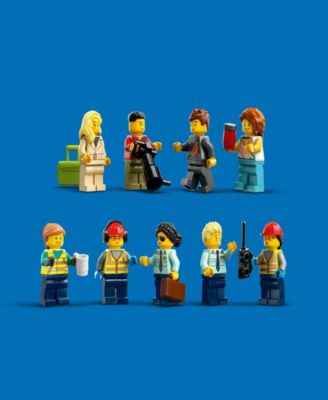 City Passenger Airplane Stem Building Toy 60367, 913 Pieces