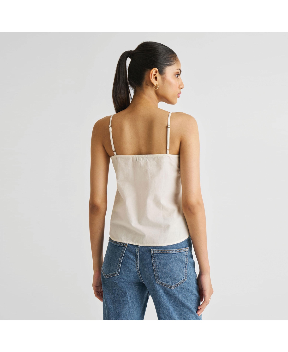 Embroidered Camisole Top