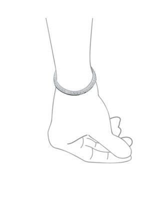 Herringbone Reversible Flat Greek Key Flexible Strong Chain Bracelet Sterling Silver