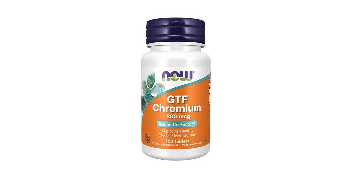 Gtf Chromium, 200 mcg, 100 Tabs