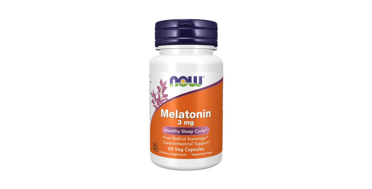 Melatonin, 3 mg, 60 Caps