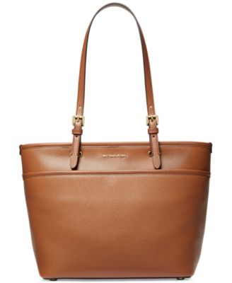 Michael Kors - Winston Large Leather Zip-Top Pocket Tote