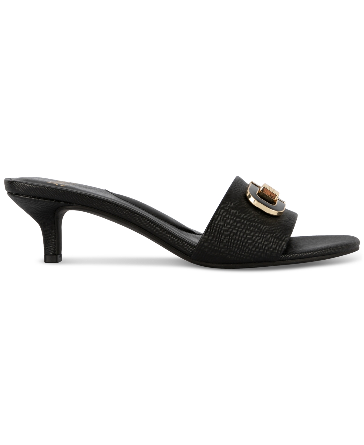 Shop Jones New York Kalsin Slip On Dress Sandals In Black