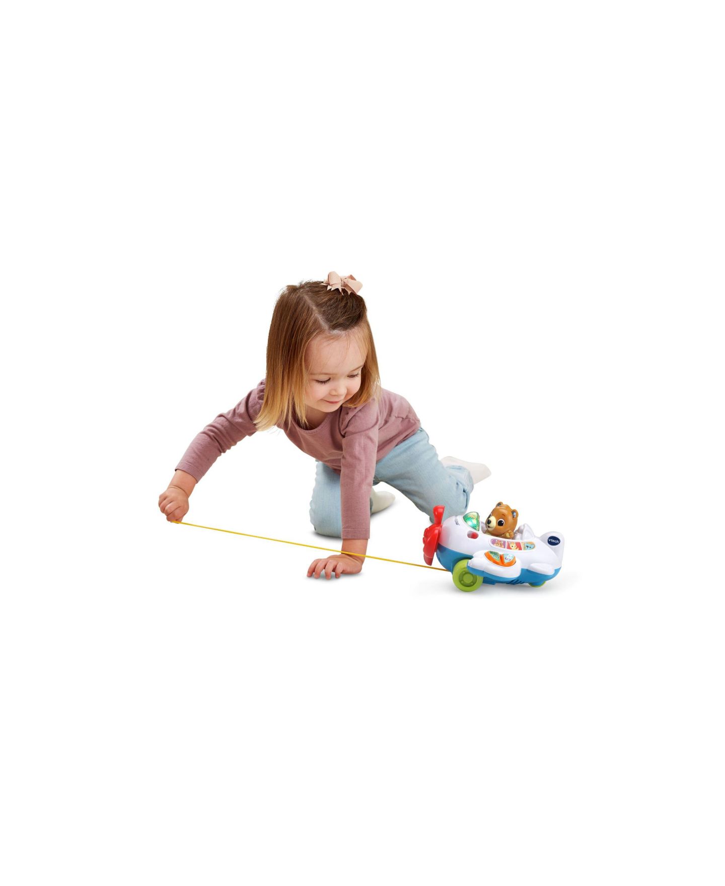Детская игрушка VTech Soar & Discover Airplane™ Battery-Operated Push-Pull Airplane — фото 3