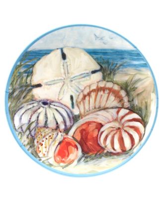 Seacoast Melamine 2-Piece Platter Set