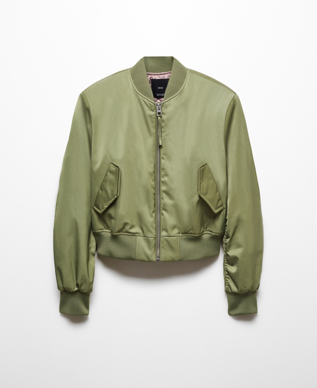 Mango Women's Oversized Bomber Jacket