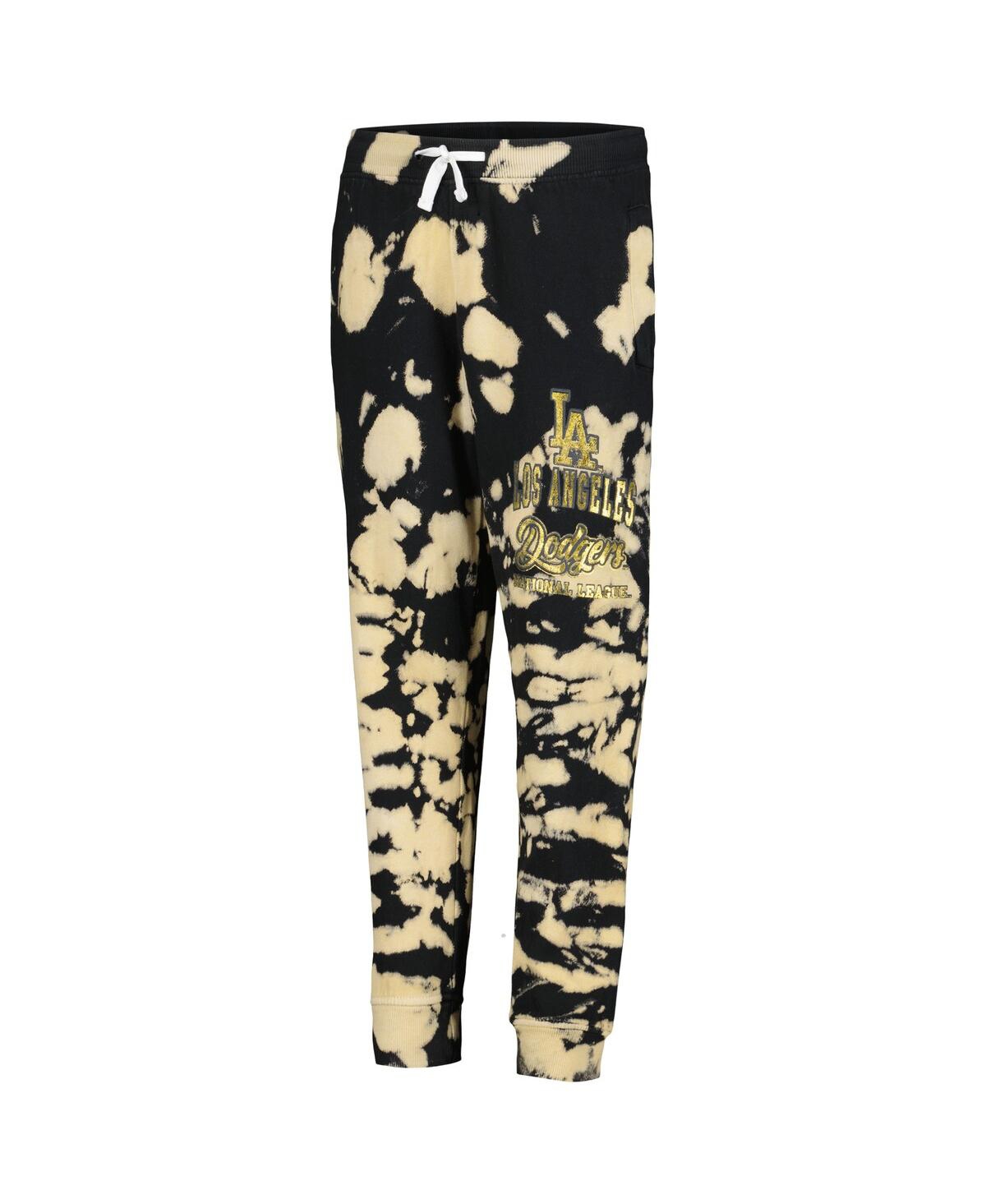 Outerstuff Youth Black Los Angeles Dodgers Lose Yourself Fleece Pants In Black