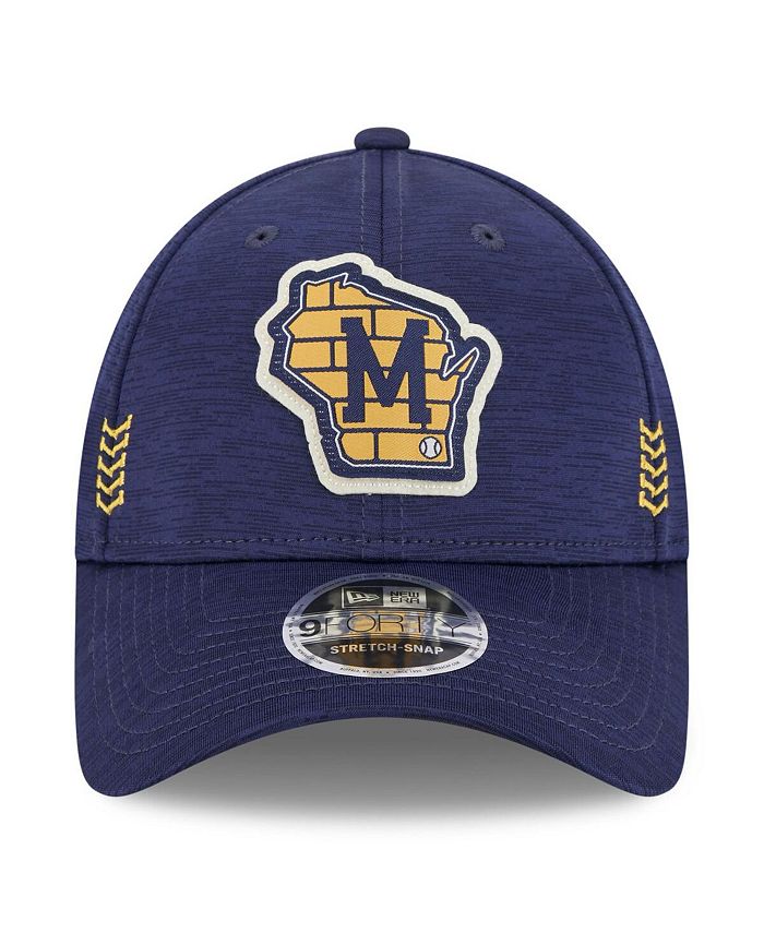 Casquette New Era 9Forty - Milwaukee Brewers - Bleu Marine, Enfant, Réglable