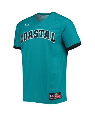 Men's Teal Coastal Carolina Chanticleers Replica Baseball Jersey