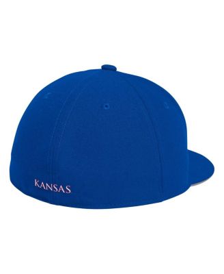 Men's Royal Kansas Jayhawks On-Field Baseball Fitted Hat