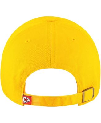 Men's Gold Kansas City Chiefs Secondary Clean Up Adjustable Hat