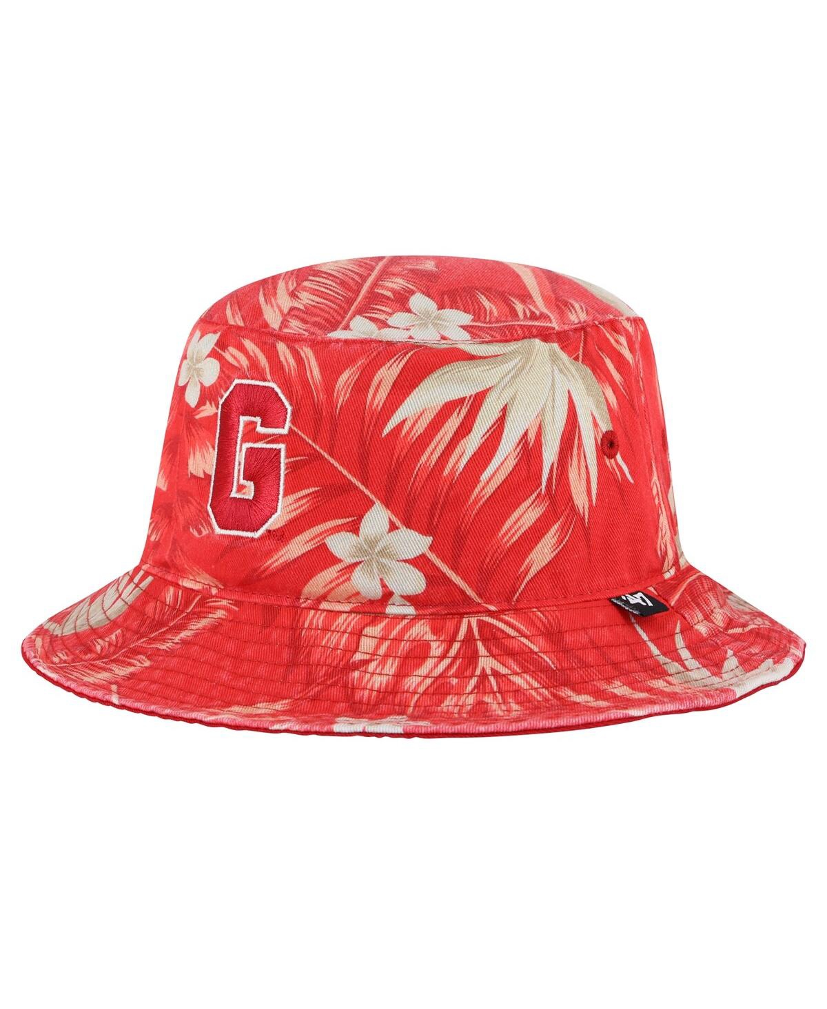 Shop 47 Brand Men's ' Red Georgia Bulldogs Tropicalia Bucket Hat