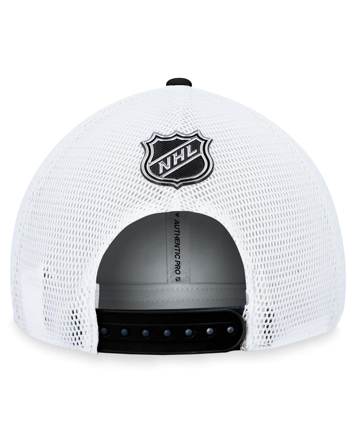 Shop Fanatics Men's  Gray Vegas Golden Knights Rink Trucker Adjustable Hat