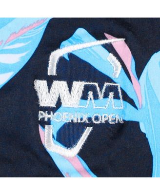 Men's x PTC Navy WM Phoenix Open Floral MATTR&nbsp;Polo Shirt
