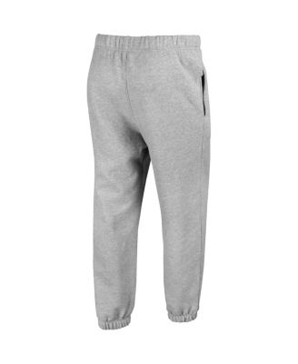 Women's Gray Distressed New England Patriots Double Pro Harper Jogger Sweatpants