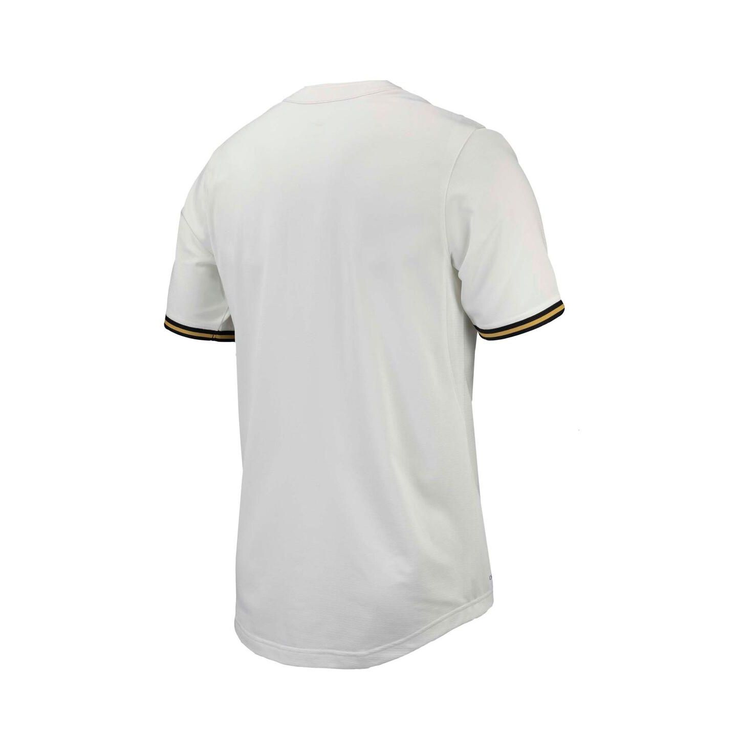 Мужской топ Nike White Vanderbilt Commodores Replica Full-Button Baseball Jersey — фото 2