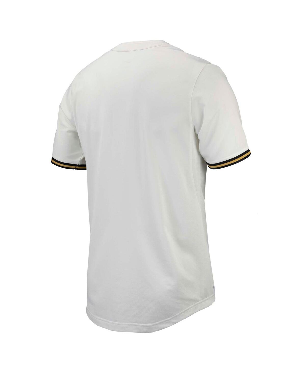 Men's NikeVanderbilt Commodores Replica Full-Button Baseball Jersey - White