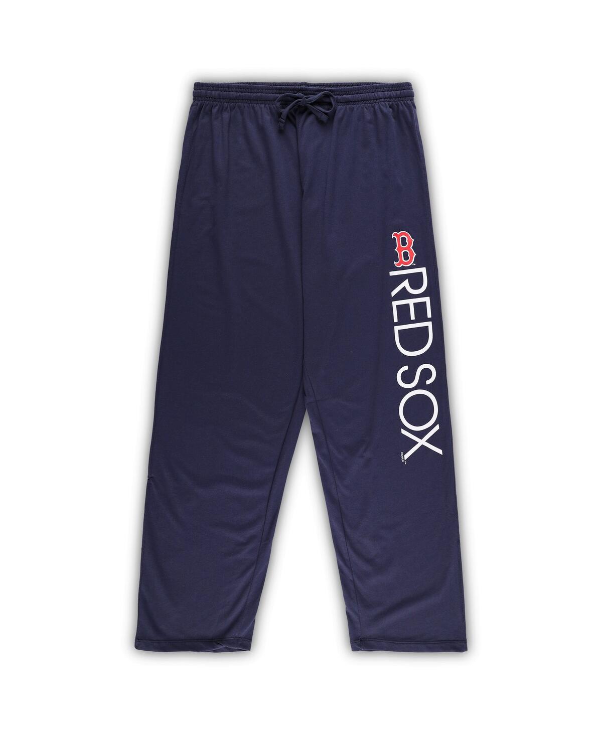 CONCEPTS SPORT WOMEN'S CONCEPTS SPORT RED, NAVY BOSTON RED SOX PLUS SIZE METER TANK TOP AND PANTS SLEEP SET 