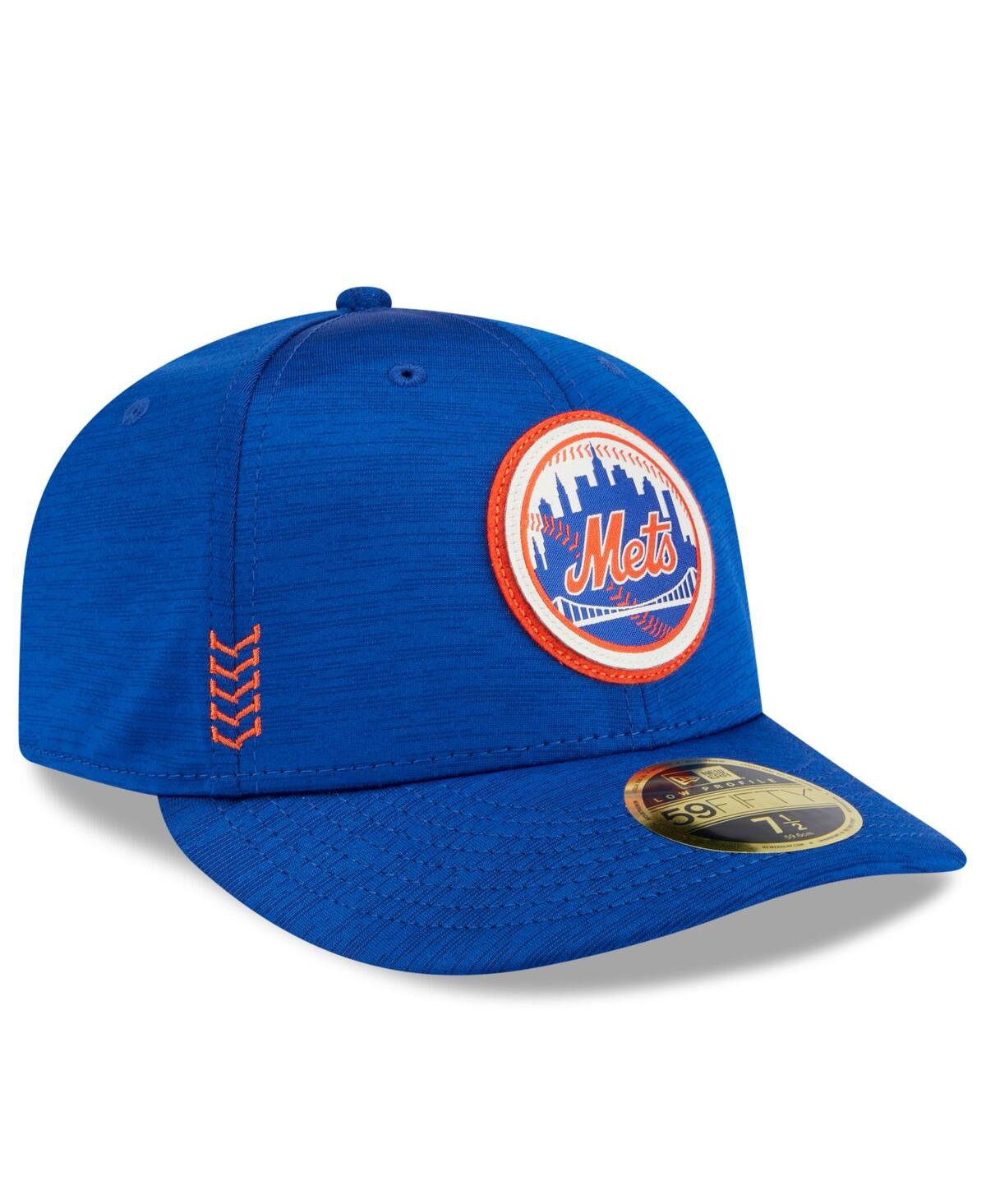 Men's New EraNew York Mets 2024 Clubhouse Low Profile 59FIFTY Fitted Hat - Royal