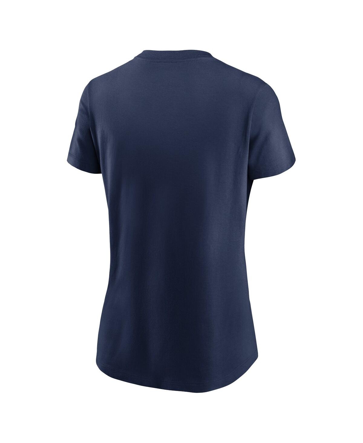 Nike Navy New York Yankees Wordmark T-shirt In Navy