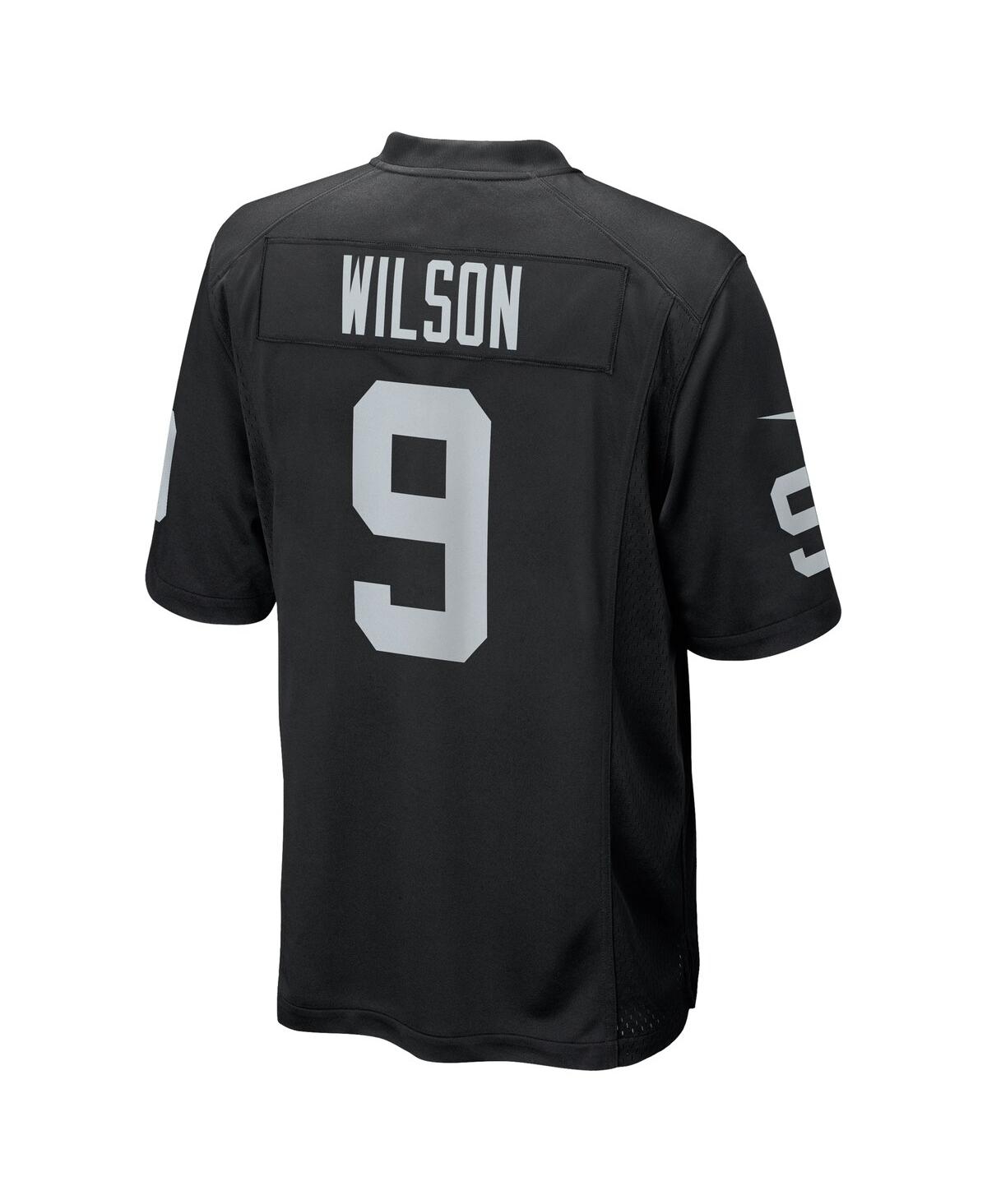Men's Nike Tyree WilsonLas Vegas Raiders 2023 Nfl Draft First Round Pick Game Jersey - Black