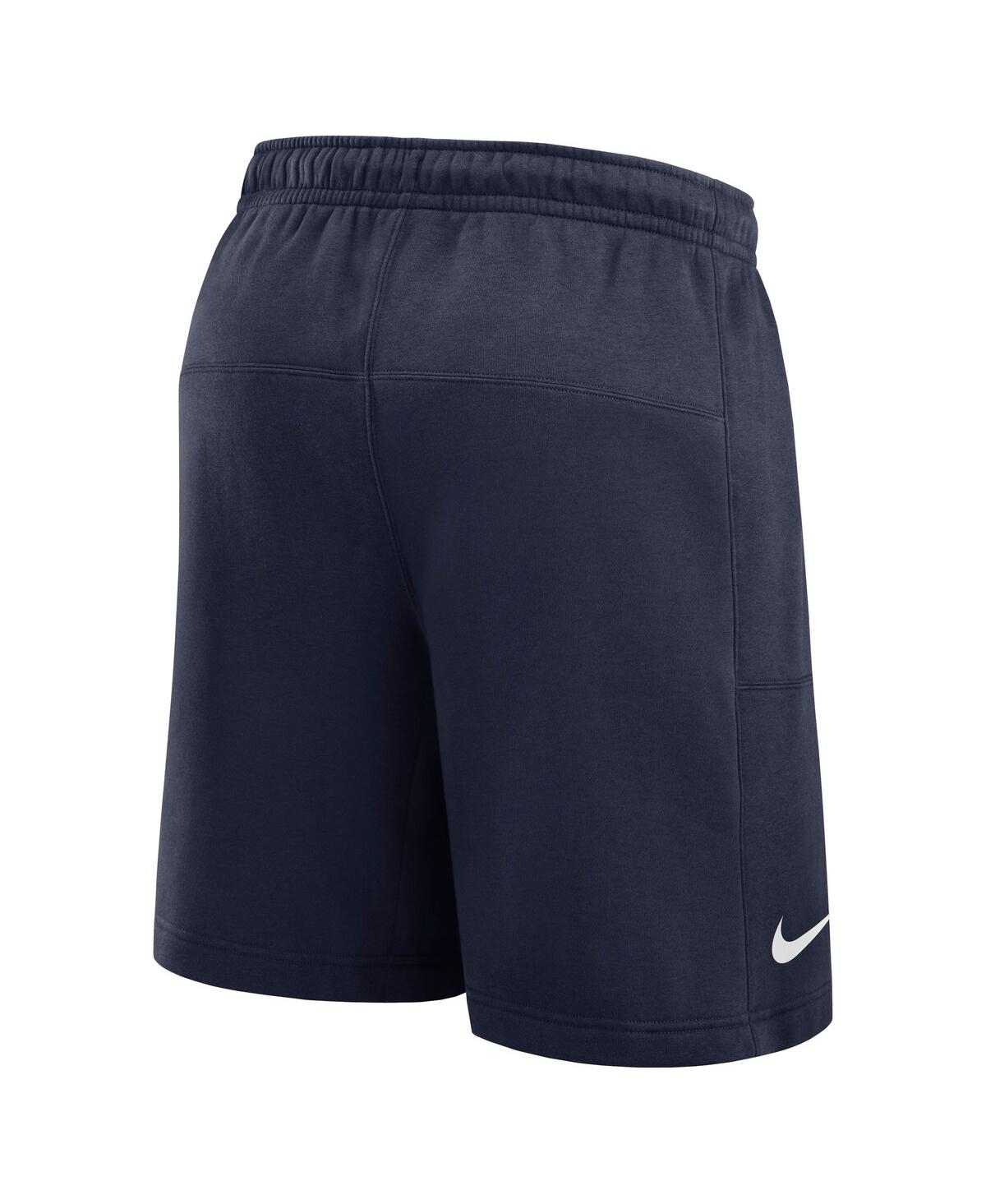 Shop Nike Men's  Navy Dallas Cowboys Arched Kicker Shorts