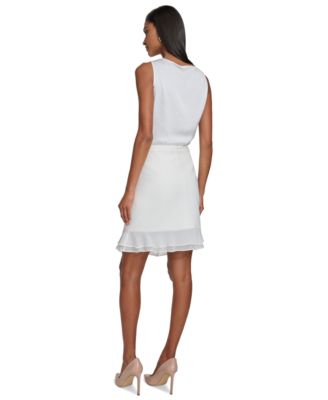 Women's Jacquard Scoop-Neck Tank Top